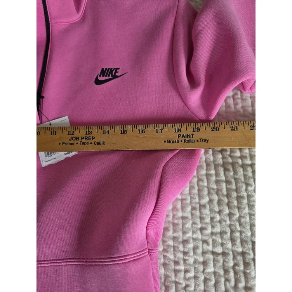 NEW $185 Nike Sportswear Tech Fleece Jumpsuit  Pink  Ski Athleisure Women Size M